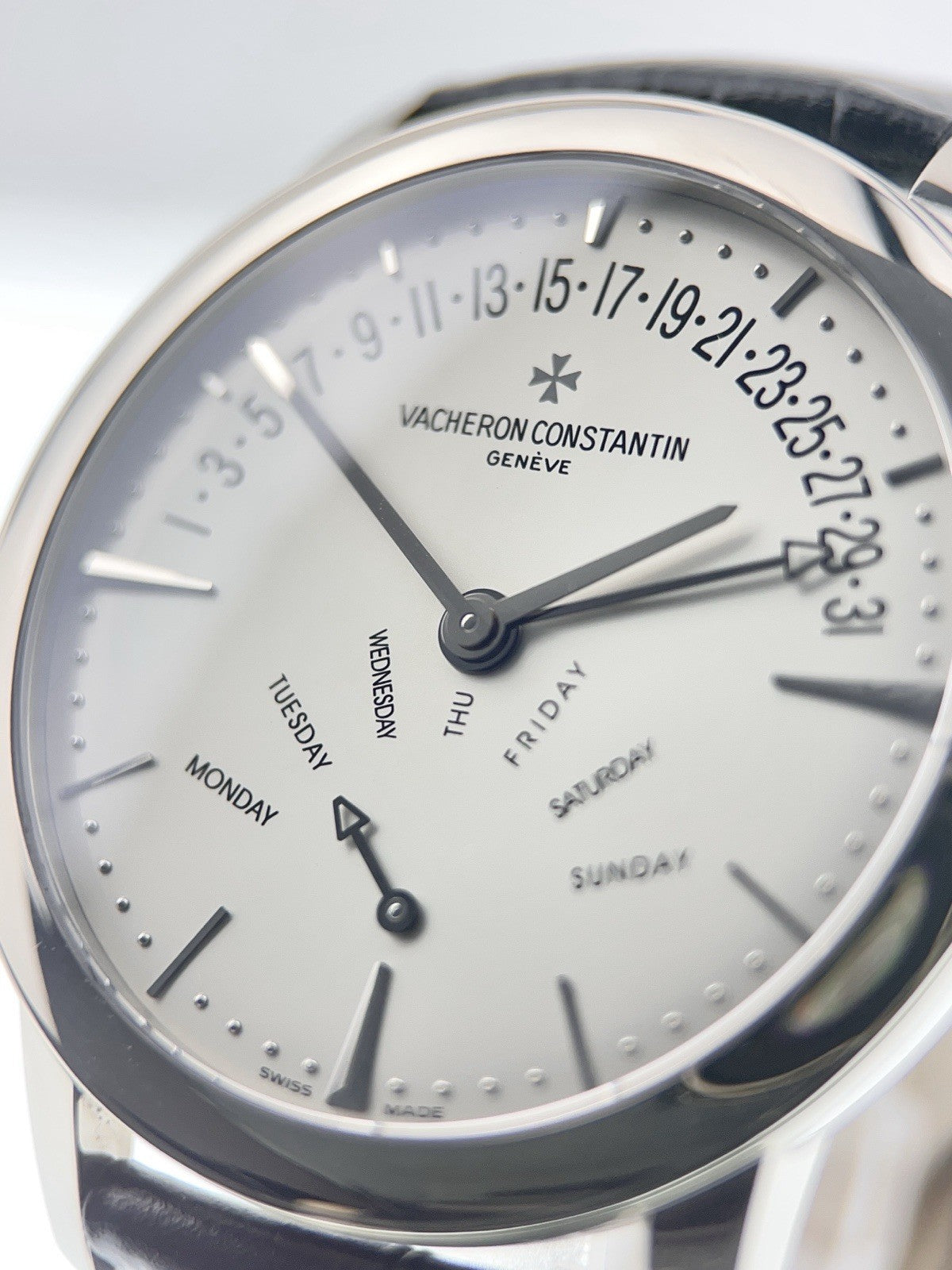 Vacheron Constantin Patrimony 18k White Gold White Dial 42.5mm Automatic 86020