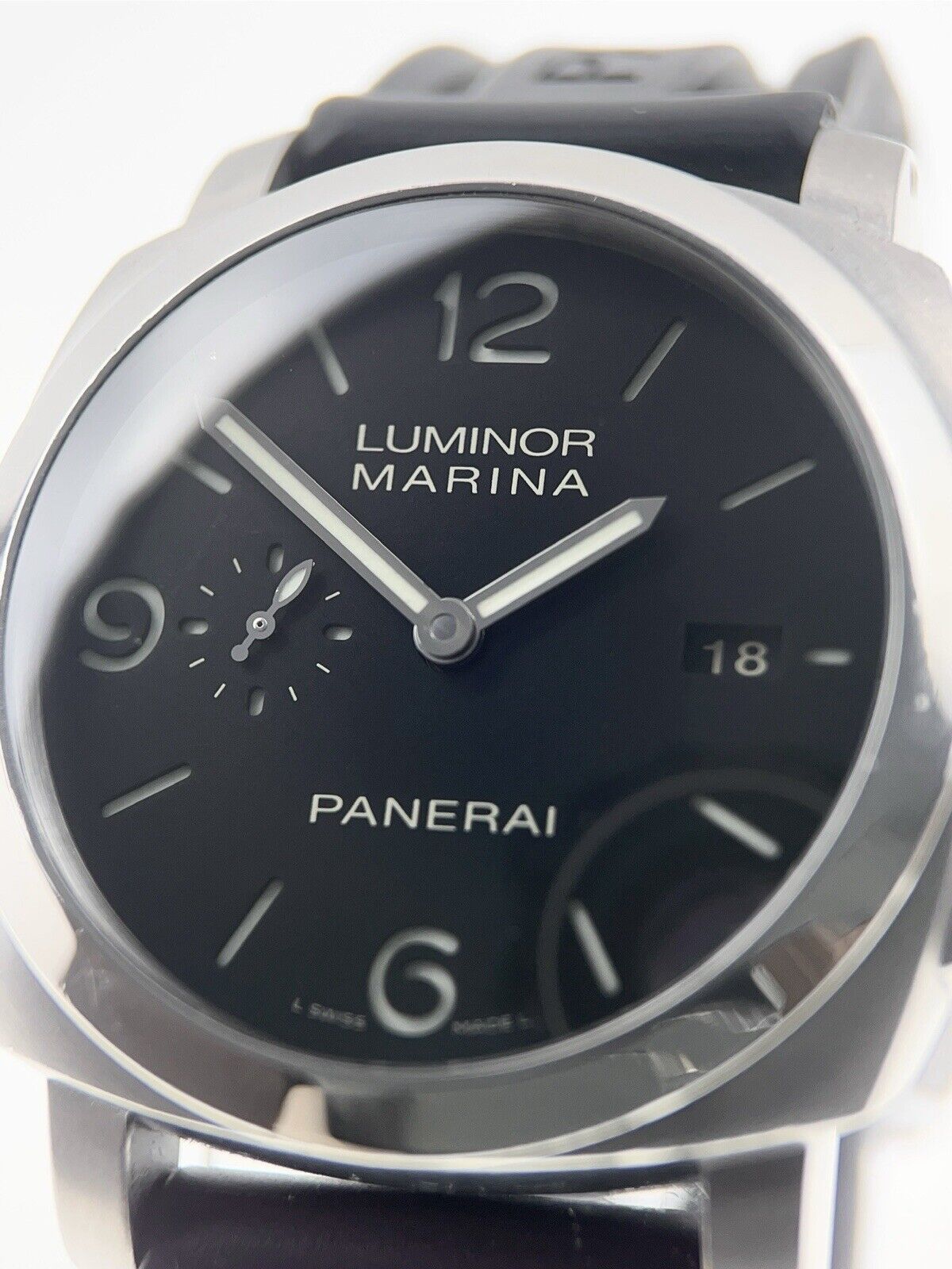 Panerai Luminor Marina 1950 3 Days Black Dial 44mm Automatic Watch PAM00312