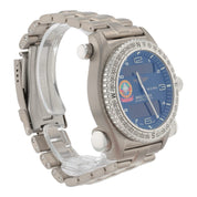 Breitling Emergency Titanium Blue Dial 43mm Quartz Movement Mens Watch E56321
