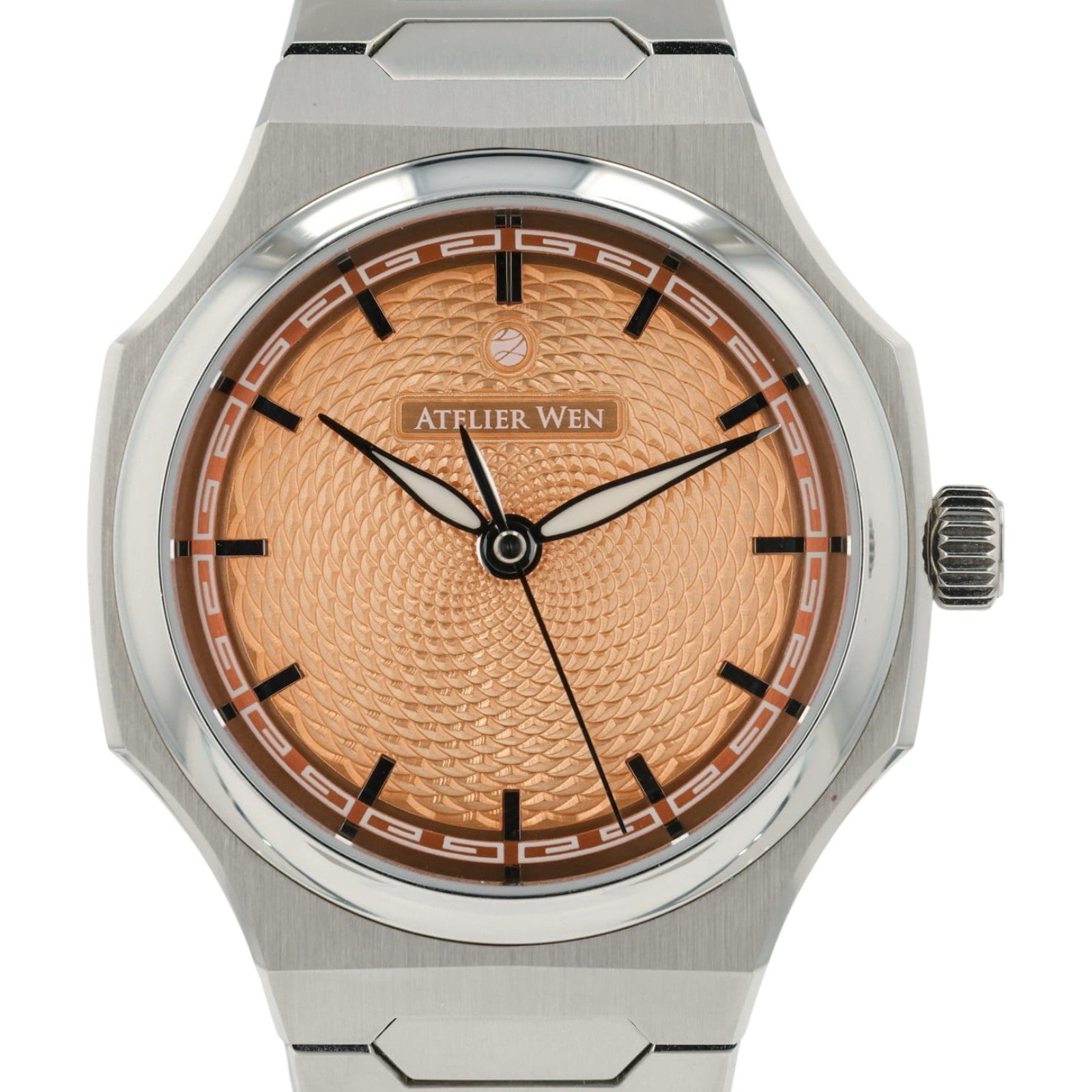 Atelier Wen Salmon Perception Dial Stainless Steel 40mm Automatic Men’s Watch
