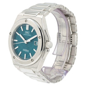 IWC Ingenieur Aqua Dial Stainless Steel 40mm Automatic Movement Mens IW3298903