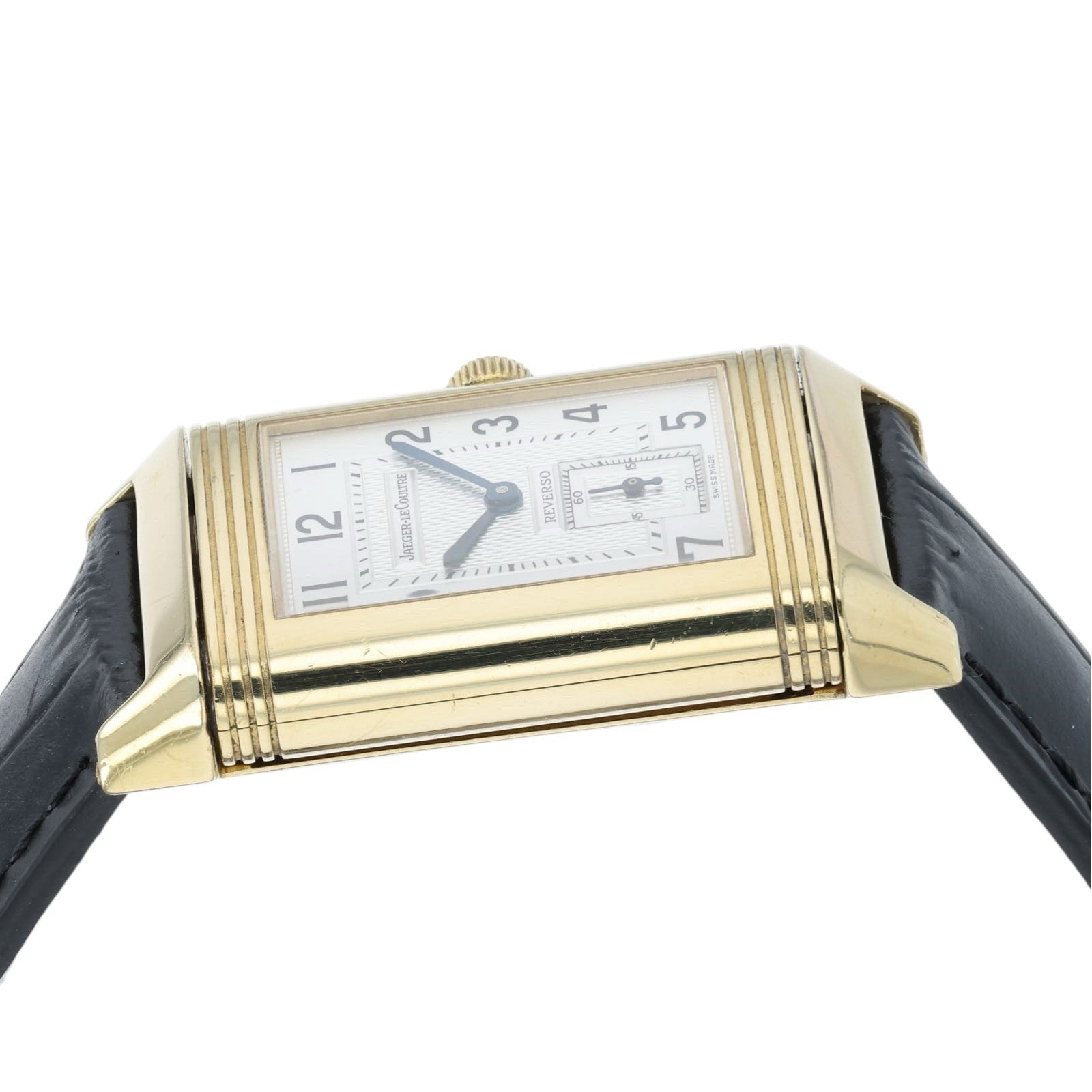 LeCoultre Reverso Duo Face 18k Gold Manual Wind 26mm Men's Watch Q2711120