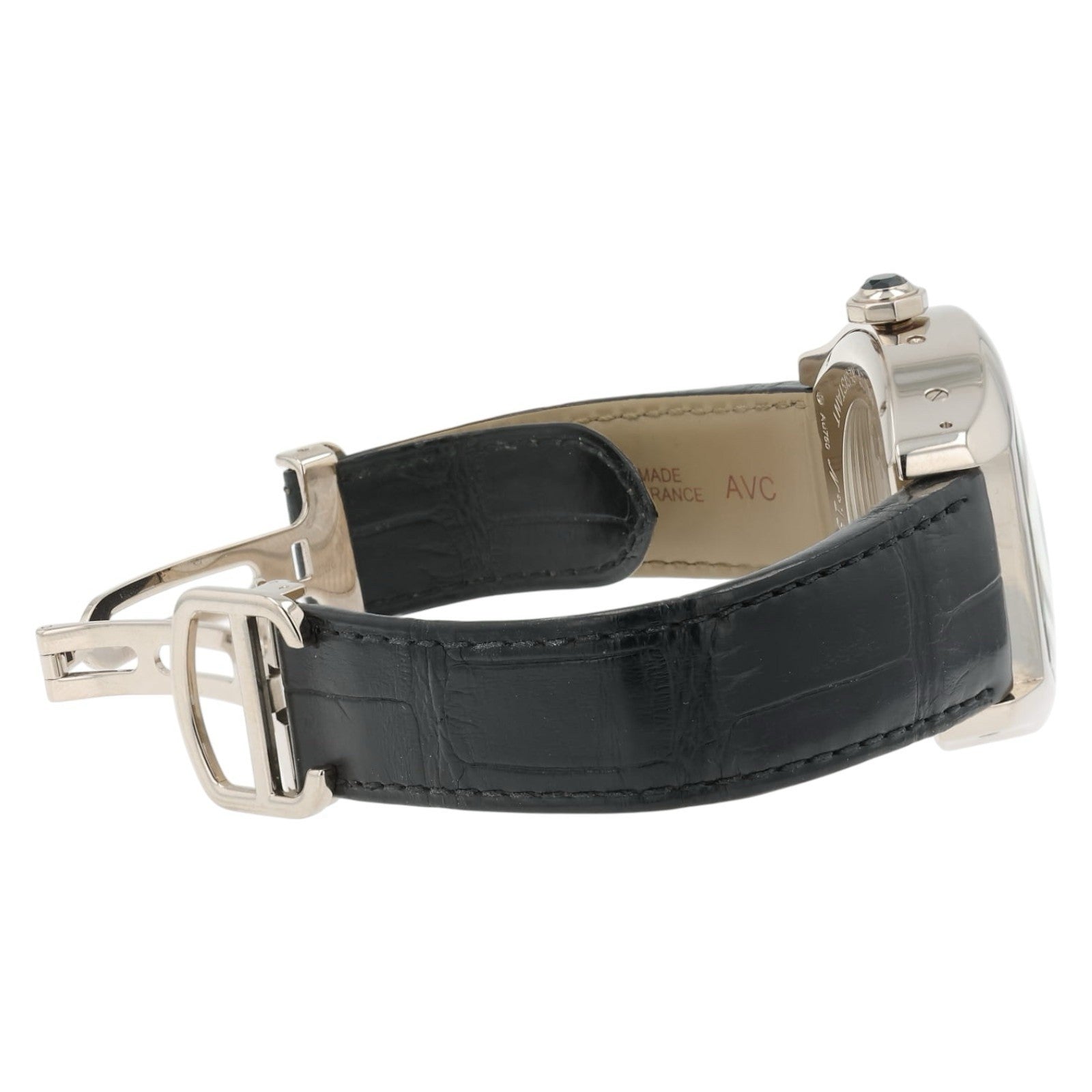 Cartier Tortue XL Perpetual Calendar 18k White Gold Auto Men’s Watch W1580048