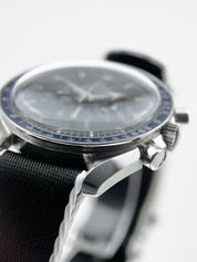 Omega Speedmaster MOD Stainless Steel Manual Wind 40mm Black Dial Original Strap