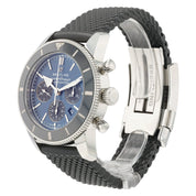 Breitling SuperOcean Blue Dial Stainless Steel 44mm Automatic Mens Watch AB0162