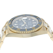 Rolex Submariner Black Dial 18k Yellow Gold 40mm Automatic Mens Watch 116618LN