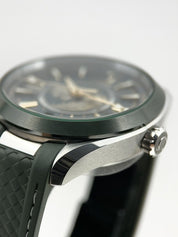 NEW Omega Seamaster Aqua Terra Worldtimer Green On Green 220.32.43.22.10.001 B&P