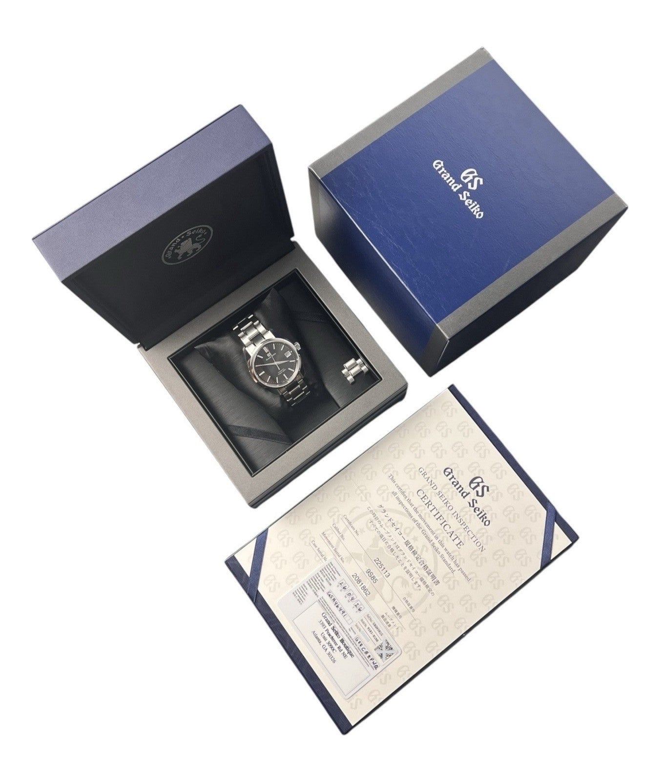 Grand Seiko Heritage Black Dial Stainless Steel 40mm Automatic Men’s SBGH301