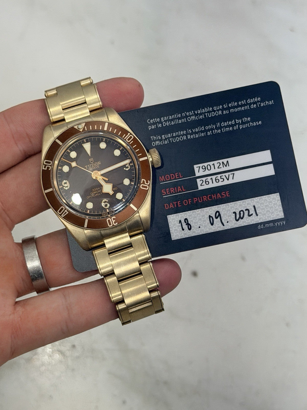 2021 Tudor Black Bay Fifty Eight Bronze 39mm Automatic Mens Watch 79012M
