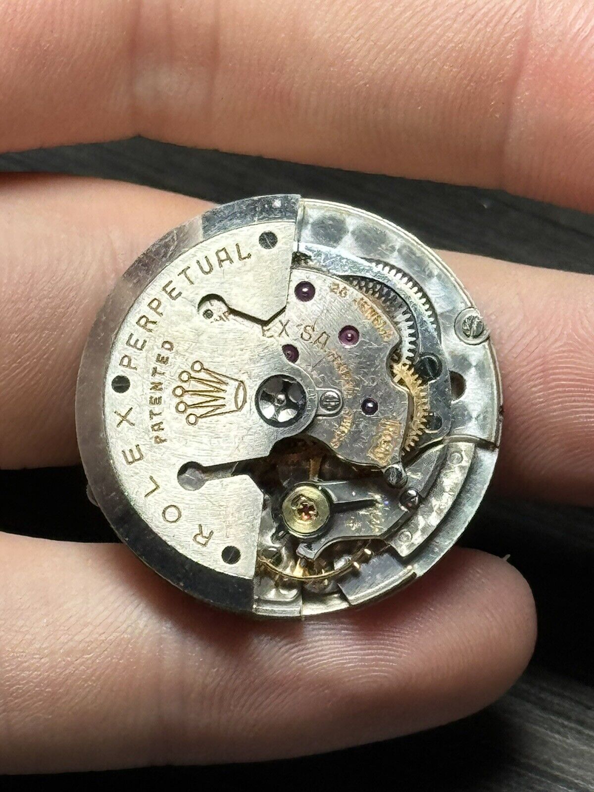 Original Rolex 1030 Automatic  Movement perfect Butterfly Perpetual - AS IS