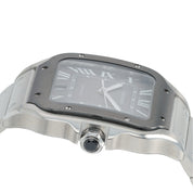 Cartier Santos Stainless Steel Gray Dial 39mm Automatic Men’s Watch WSSA0037