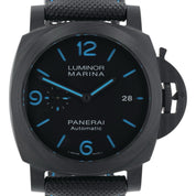 Panerai Luminor Marina Carbon Black Dial 44mm Automatic Men’s Watch PAM01661