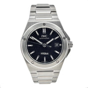 IWC Ingenieur Men's Black Dial Watch Ref-IW323901 Automatic 40mm Steel Case B&P