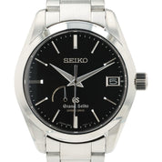 Grand Seiko Black Dial Stainless Steel 39mm Automatic Men’s Watch SBGA085