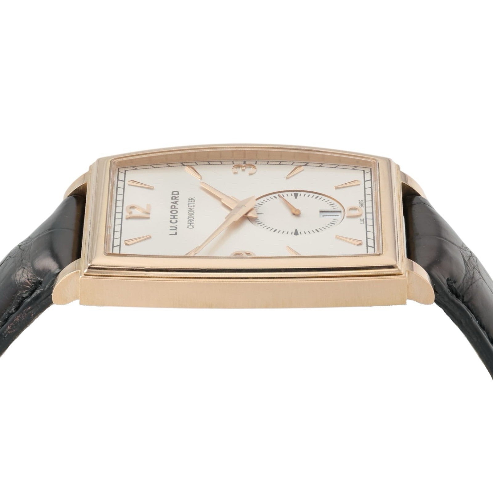 Chopard LUC Silver Dial 18k Rose Gold 40mm Automatic Men’s Watch 162294-5001