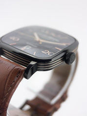 Alexander Shorokhoff Kandy Steel Black Dial 41mm Automatic Mens Watch AS.KD02-4G