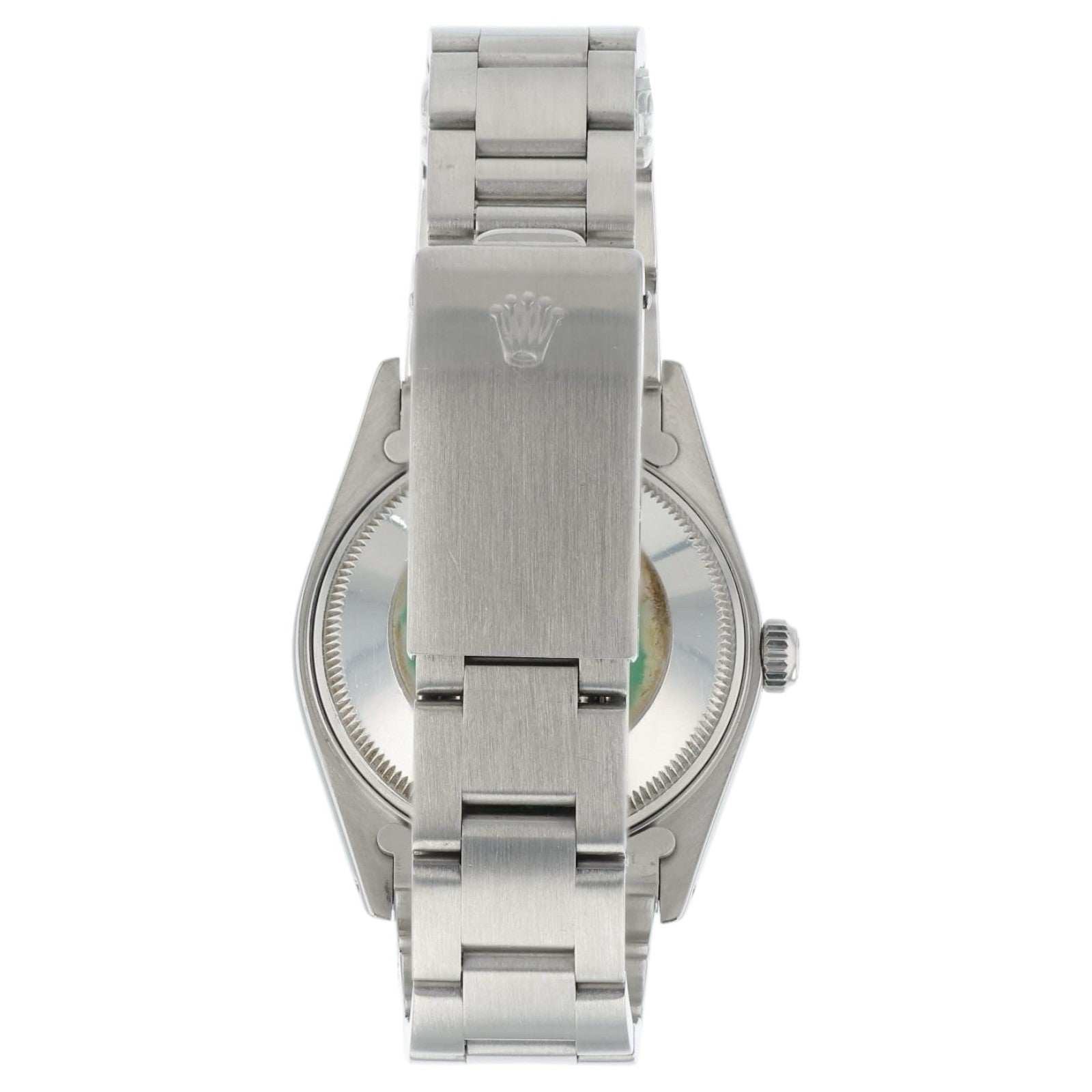 Rolex Date Silver Dial Stainless Steel 34mm Automatic Movement Men’s Watch 15000