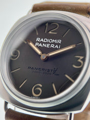 Panerai Radiomir Venti Steel Brown Dial 45mm Manual Wind Men’s Watch PAM02020