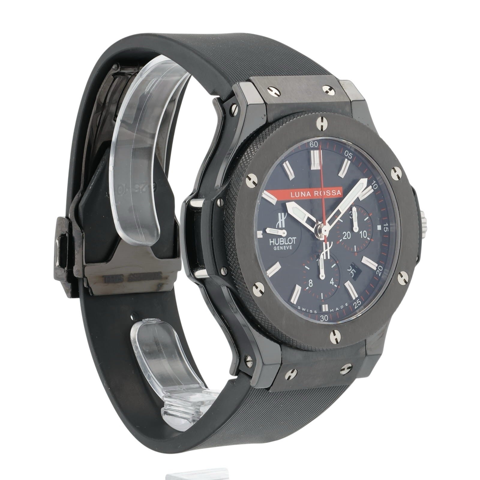 Hublot Big Bang “Luna Rossa” Black Dial Ceramic 44mm Mens 301.CM.131.RX.LUN06