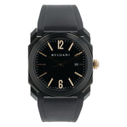 Bulgari Octo Black Dial Stainless Steel 41mm Automatic Men's Watch BGO41S