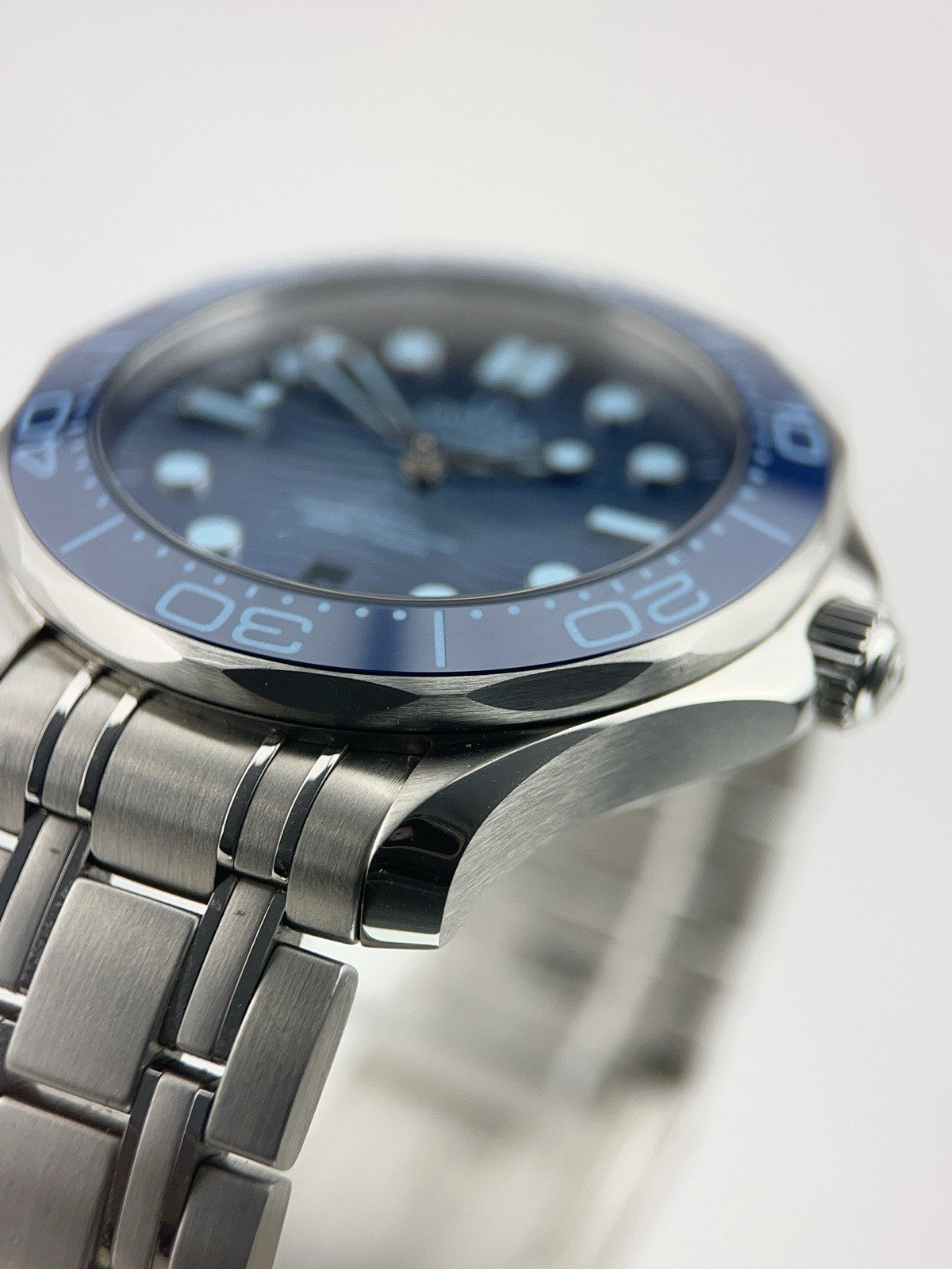 Omega Seamaster Stain. Steel Blue Dial 42mm Automatic Men’s 210.30.42.20.03.003
