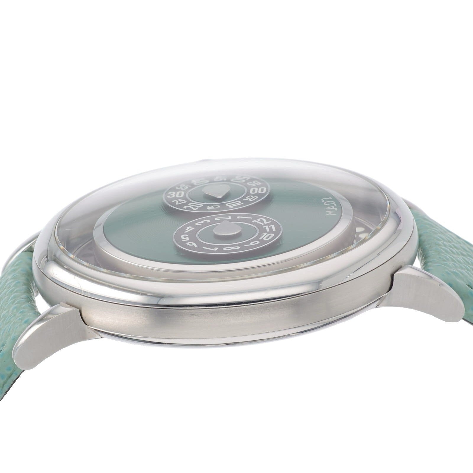 M.A.D. Editions Stainless Steel Green Dial 42mm Automatic Men’s Watch MAD2