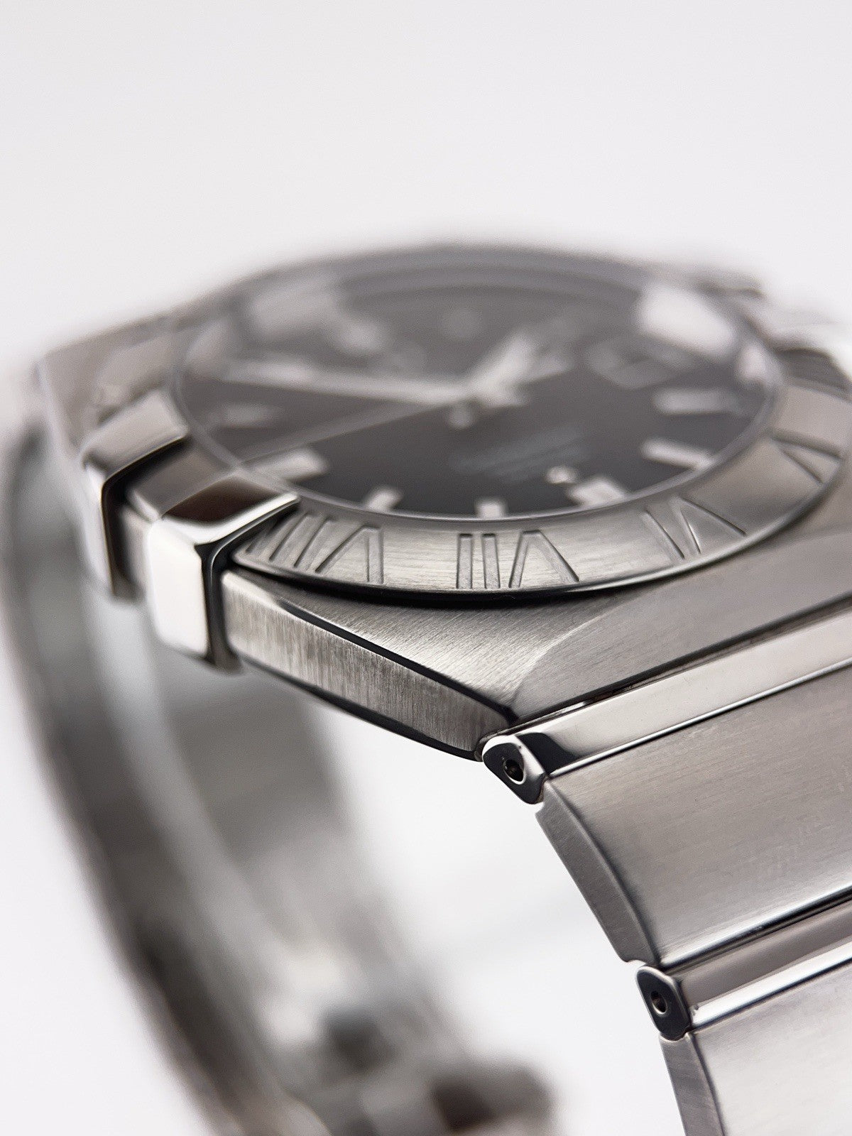 Omega Constellation Stainless Steel Black Dial 38mm Quartz Mens Watch 1513.51.00