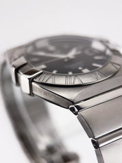 Omega Constellation Stainless Steel Black Dial 38mm Quartz Mens Watch 1513.51.00