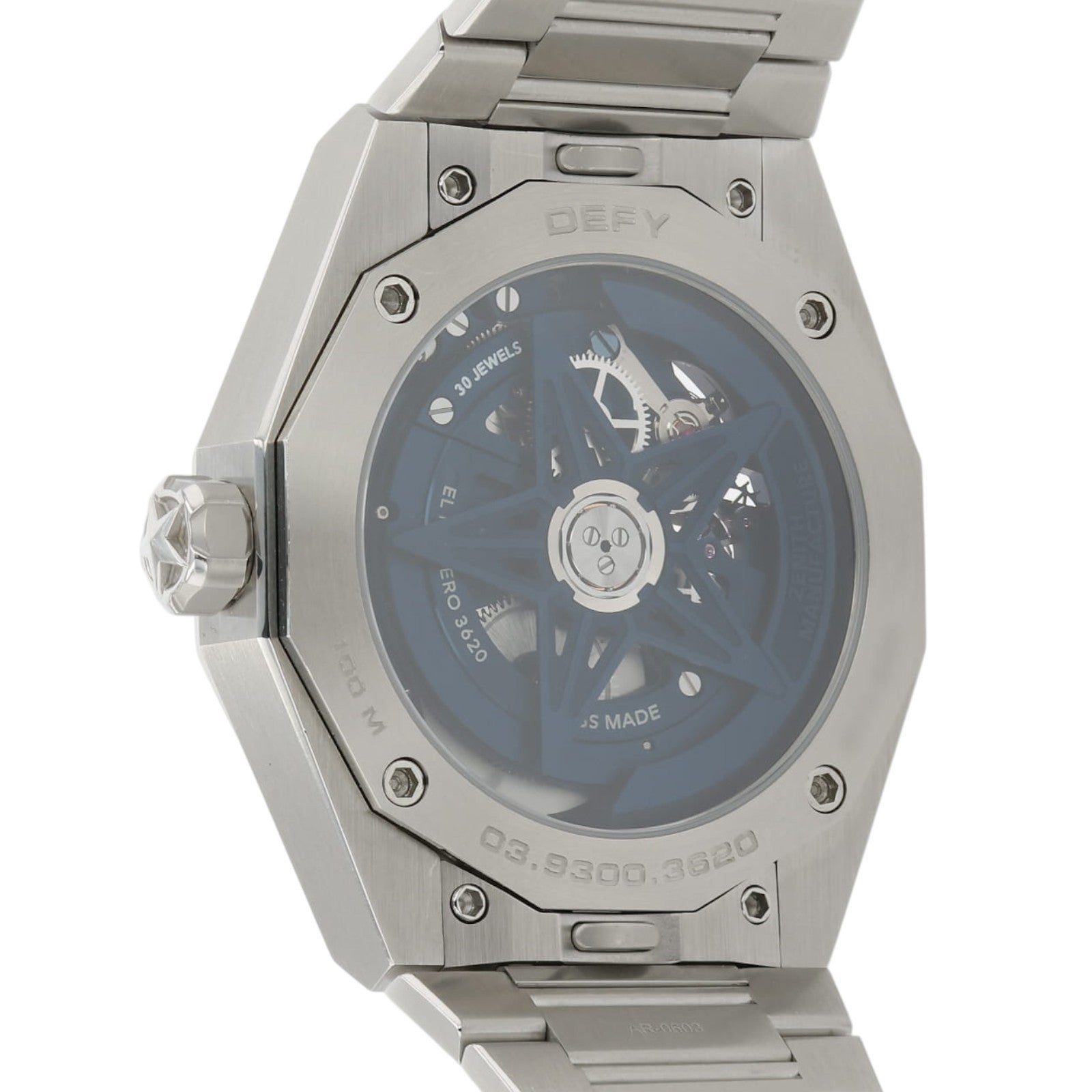 Zenith Defy Skyline Blue Skeleton Dial Steel 41mm Automatic 03.9300.3620/79.I001