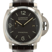 Panerai Luminor Marina Brown Dial Titanium 44mm Automatic Men’s Watch PAM00351