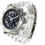 Breitling Chronomat 44 Stainless Steel Black Dial 44mm Automatic Men’s AB0110