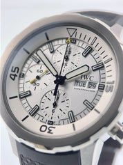 IWC Aquatimer Stainless Steel Silver Dial 46mm Automatic Men’s Watch IW376801