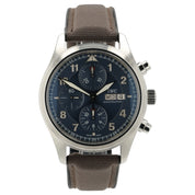 IWC Pilot Chrono Laureus Blue Dial Stainless Steel 42mm Automatic Men’s IW371712