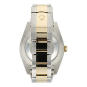 Rolex Datejust Two Tone Black Dial Gold & Steel 41mm Automatic Mens Watch 126303
