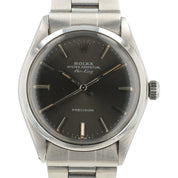 Rolex Air-King Gray Dial Stainless Steel 34mm Automatic Men's Watch 5500