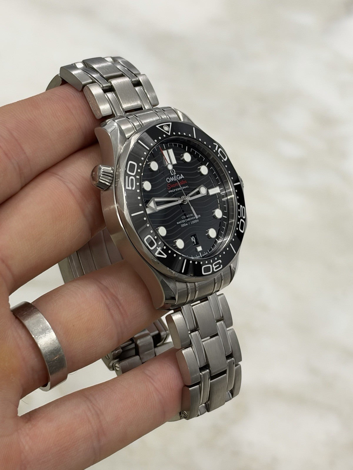 Omega Seamaster Professional 300m Black Ceramic Watch 210.30.42.20.01.001