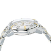 Baume & Mercier Capeland S White Dial Gold & Steel 40mm Automatic Mens 65422