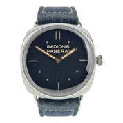 Panerai Radiomir 3 Days Steel Black Dial 47mm Manual Wind Men’s Watch PAM00425