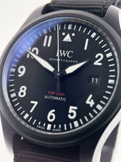 2024 IWC Pilot Top Gun Ceramic Black Dial 42mm Automatic Men's Watch IW326901