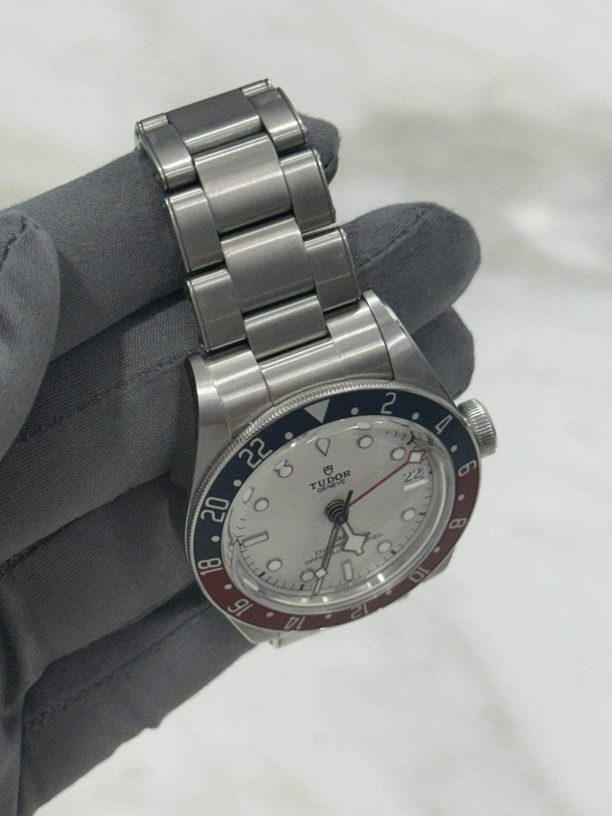 2024 Tudor Black Bay Pepsi GMT 79830RB Opaline Dial Men's Watch - Box/Papers