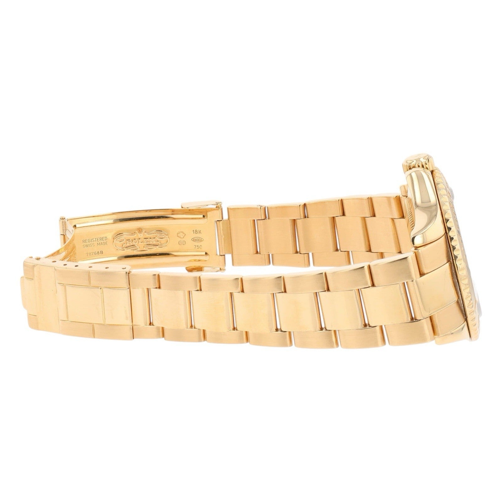 Rolex Yacht-Master 18k Yellow Gold MOP Dial 40mm Automatic Mens Watch 16628