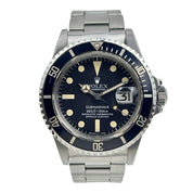 Rolex Submariner Date Stainless Steel Black Dial 40mm Automatic Men’s Watch 1680