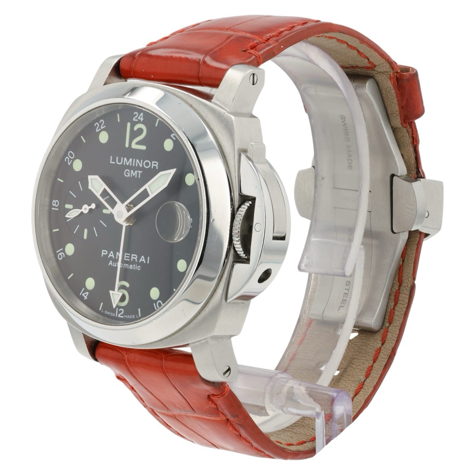 Panerai Luminor Black Dial Stainless Steel 40mm Automatic Men’s Watch PAM00159