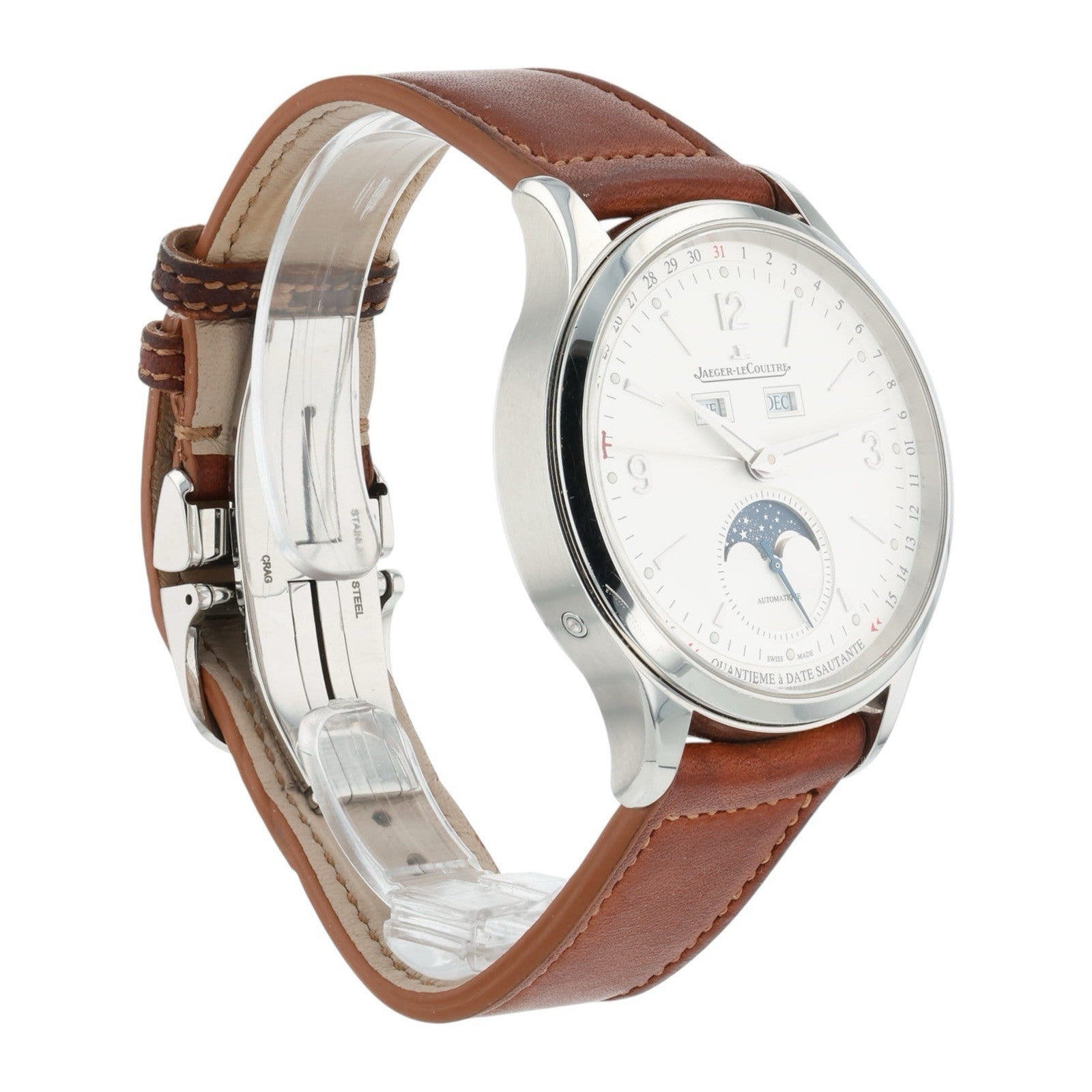 Jaeger-LeCoultre Stainless Steel Silver Dial 40mm Automatic Mens Watch Q4148420