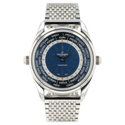 Carl F Bucherer x Hodinkee Worldtimer Blue Dial Steel 39mm 00.10805.08.53.98