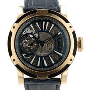 Louis Monet Moon Skeleton Dial 18k Red Gold 45mm Automatic Men’s LM-45.50.MO