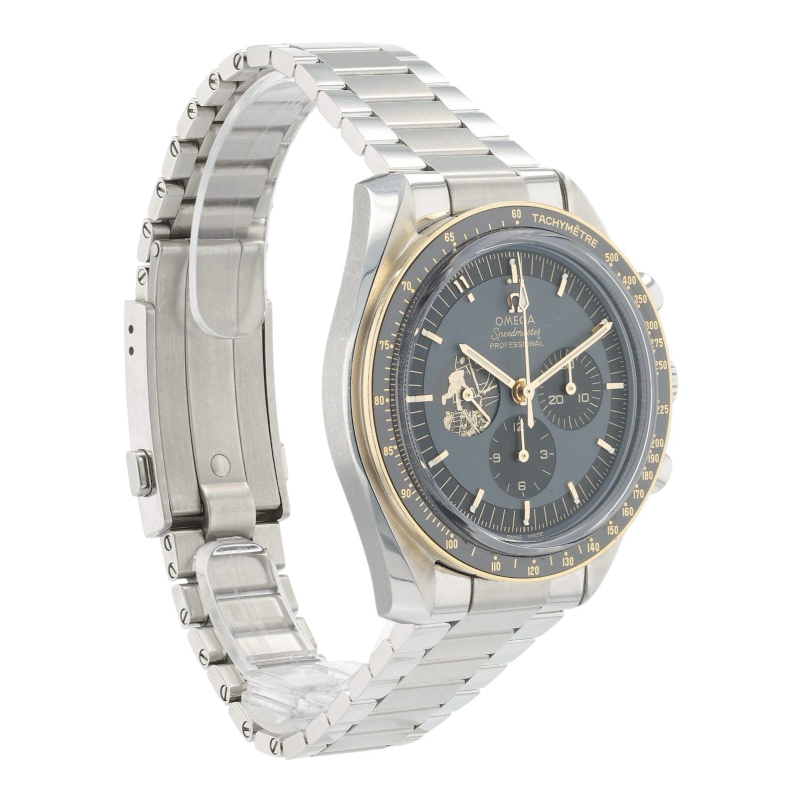 Omega Speedmaster Gold & Steel Grey Dial 42mm Manual Wind 310.20.42.50.01.001