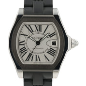 Cartier Roadster Silver Dial Stainless Steel 46x45mm Automatic Mens W6206018