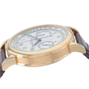 A. Lange & Sohne 1815 18k Rose Gold Silver Dial 39.5mm Manual Wind Men’s 414.032