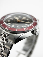 NEW 2024 TUDOR Black Bay Men's Red Bezel 41mm Automatic 7941A1A0RU Box & Papers